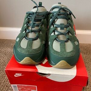 Nike Forest Green and brown sole. Men/Women